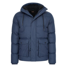 Cappuccino Winterjas Moorland Navy